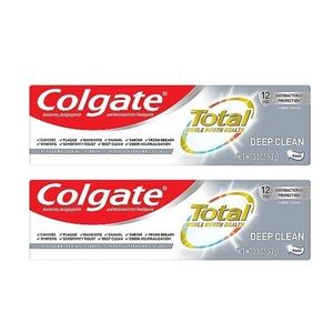 2- Colgate Total Deep Clean Paste toothpaste 3.3oz
